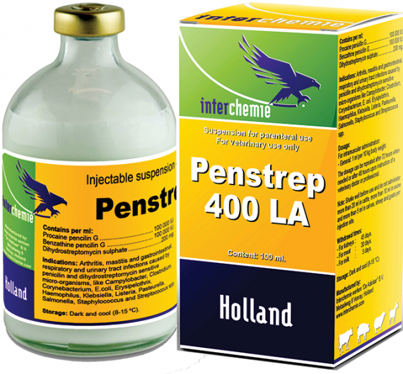 penstrep 400 LA (100ml) / بنسلين مضاد حيوي طويل المفعول