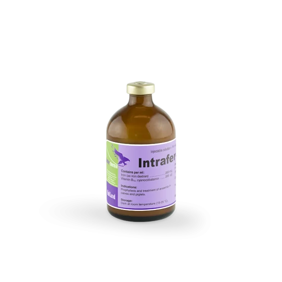 Intrafer-200 B12 (100ml) / فيتامين ب12 و حديد