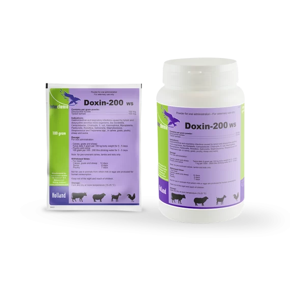 (Doxin-200 WS (1Kg / مضاد حيوي معوي تنفسي